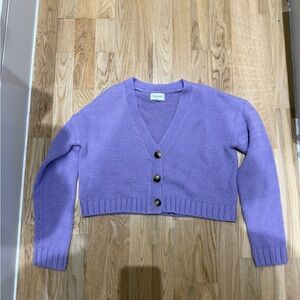 Who What Wear Cropped Cardigan